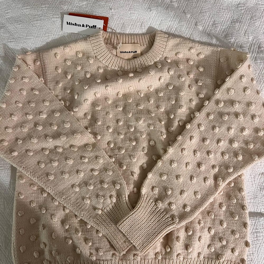 NWT Misha & Puff Winter Cream